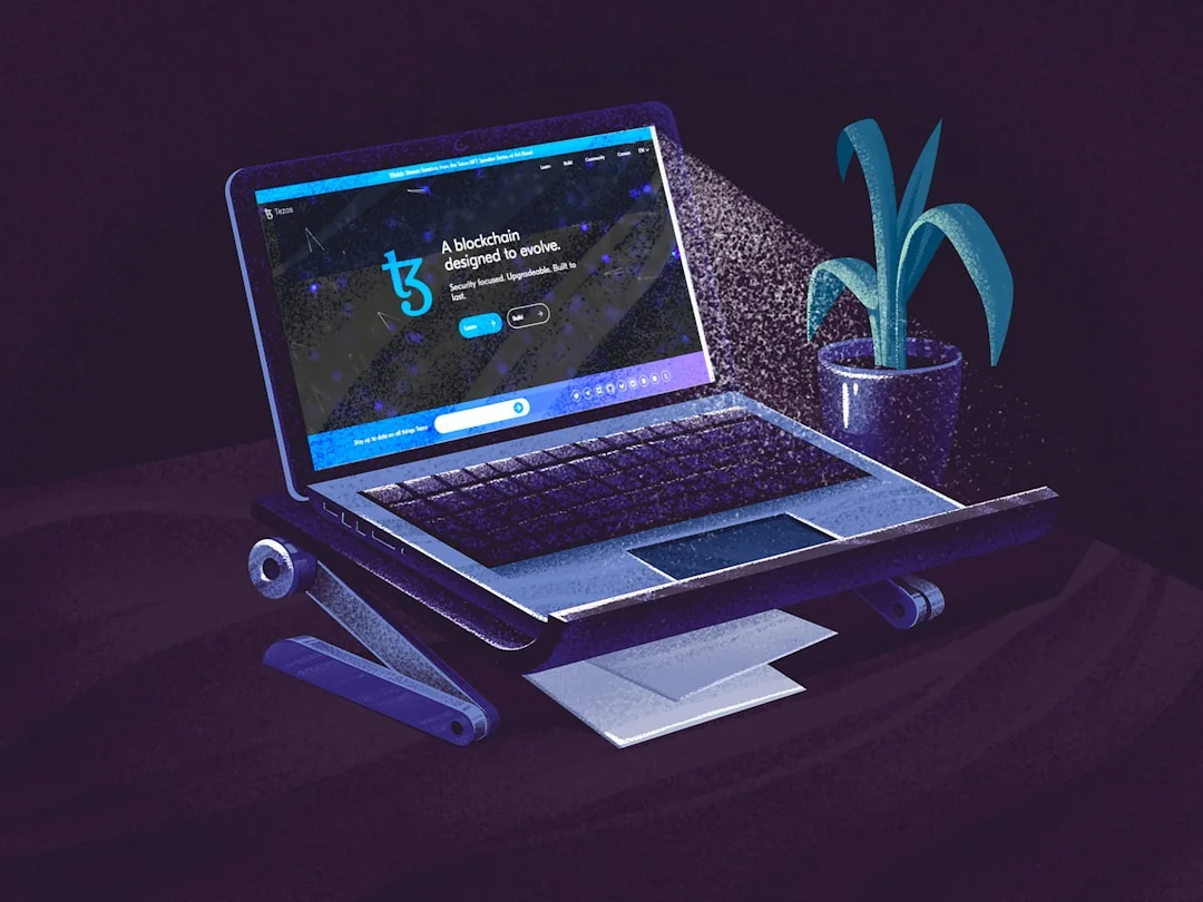 Vector icons with modern phone near computer monitor and credit card with gray lines on purple background